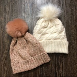 Love & Lore Pom Pom Toques (Set of 2)
